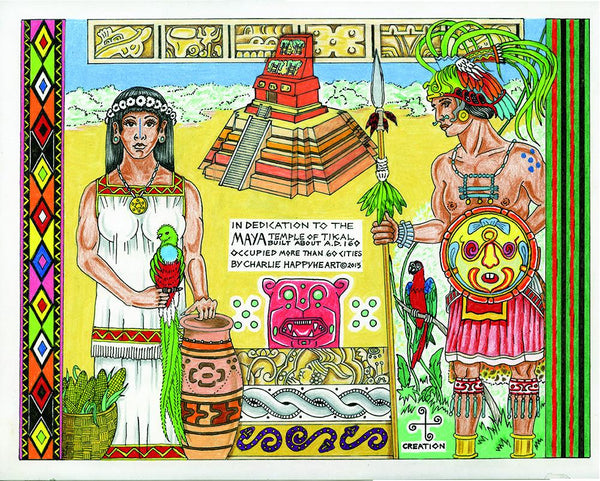 Mina Maya Maya Indian Print – GTCharlie