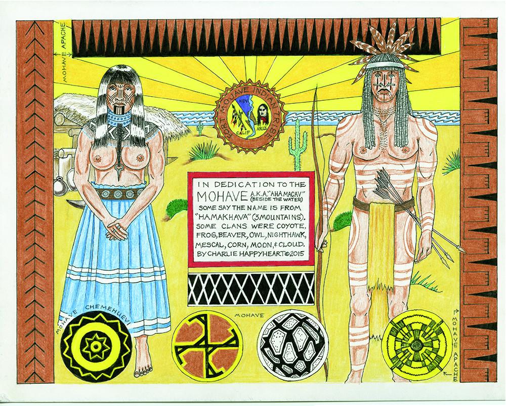 Mohave Indian Print
