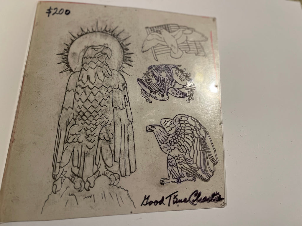 GTC Acetate Stencils  - Eagles Sun #2