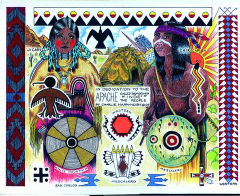 Apache Indian Print