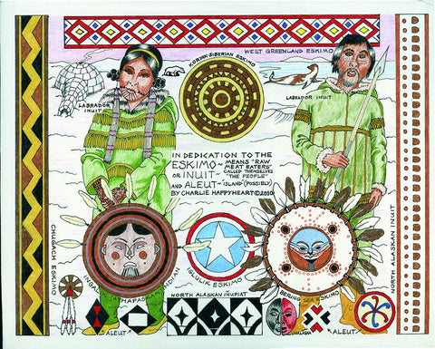 Eskimo Indian Print