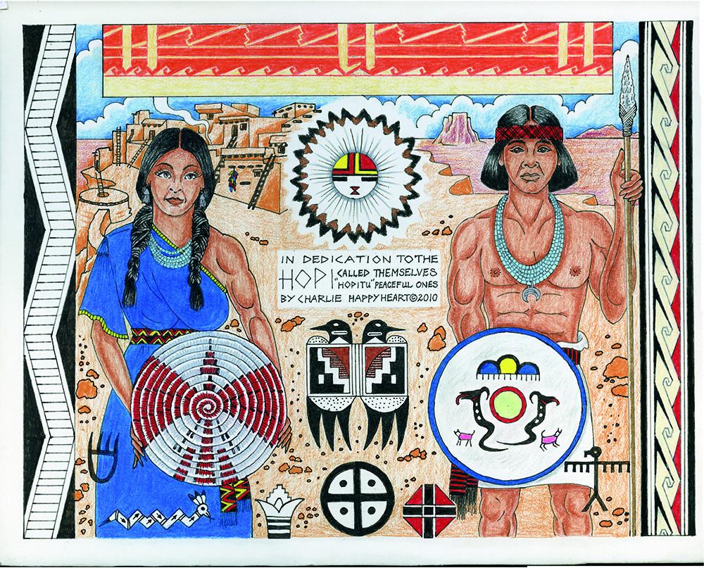 Hopi Indian Print