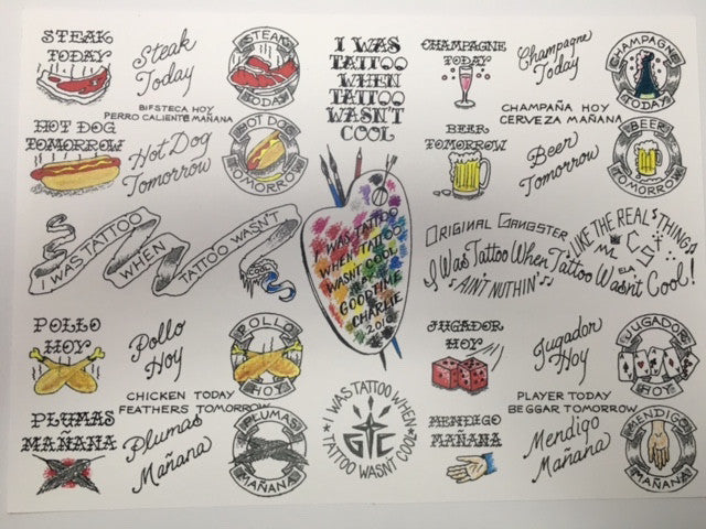 I Was Tattoo - Color