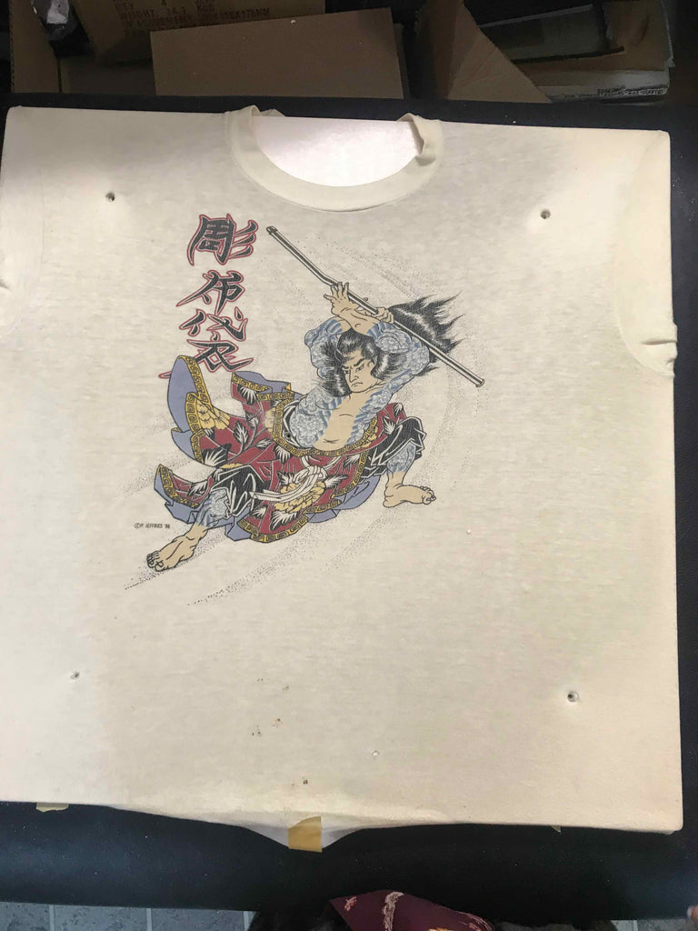 Vintage Tattoo Shirts from End of the Trail - Samurai P. Jeffries 1986