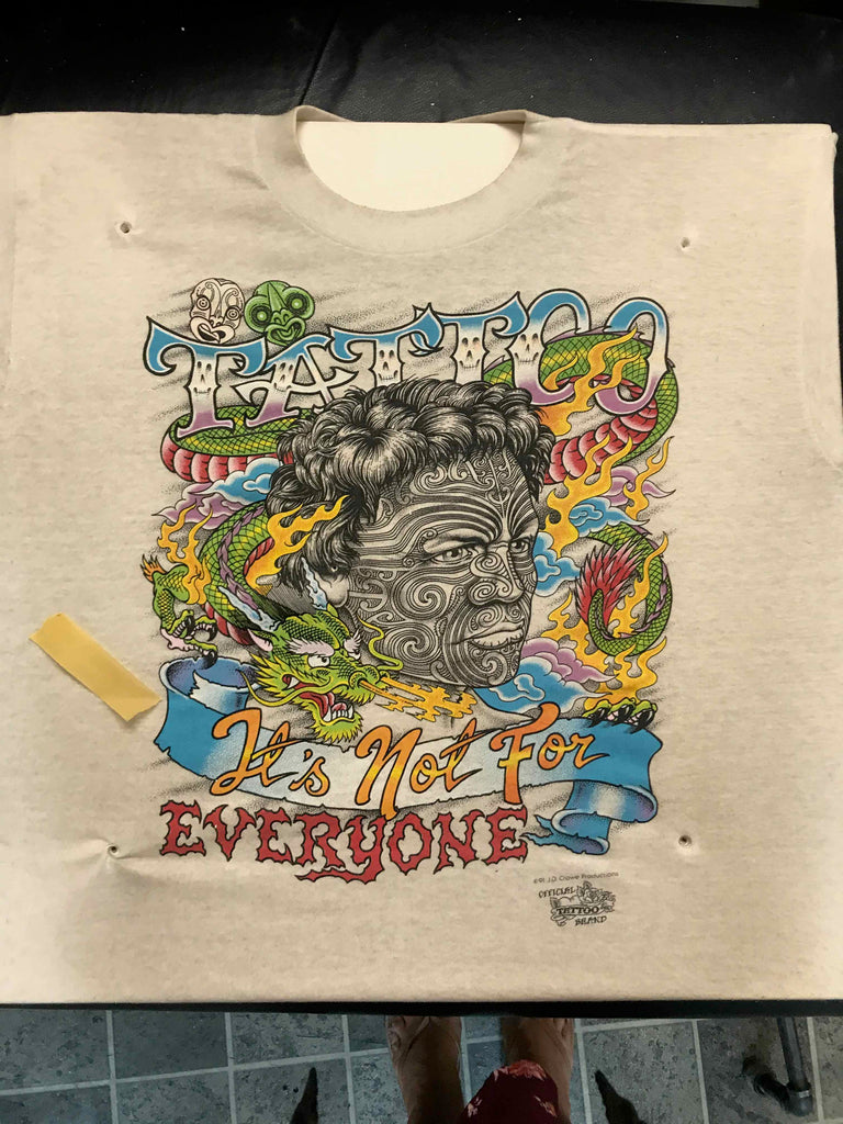 Vintage Tattoo Shirts from End of the Trail - Not For Everyone JD Crowe 1991