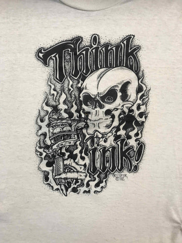 Vintage Tattoo Shirts from End of the Trail - Think Ink Creeper 1992
