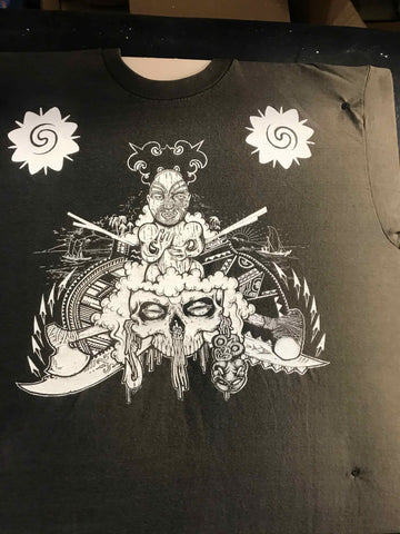 Vintage Tattoo Shirts from End of the Trail - Omi and Skull