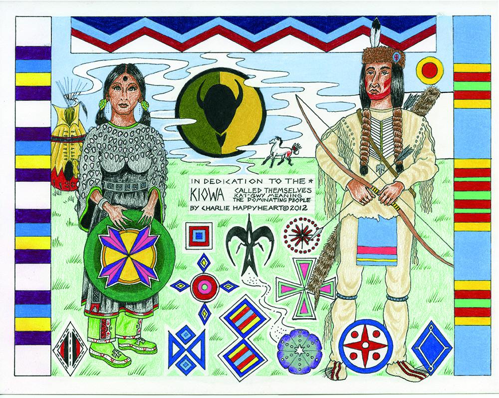 Kiowa Indian Print