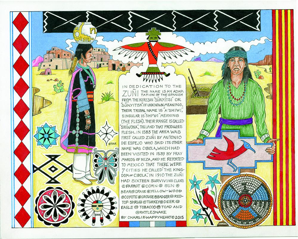 Zuni Indian Print